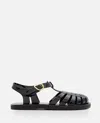 Ancient Greek Sandals Black Sandals In Black
