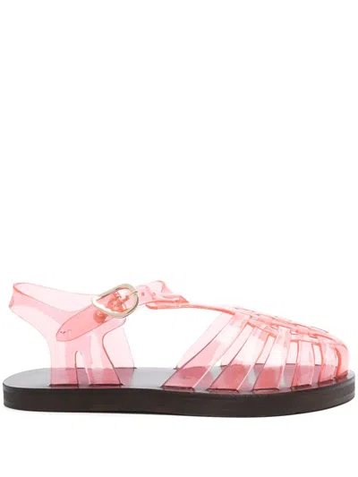Ancient Greek Sandals Homeria Sandals In Red