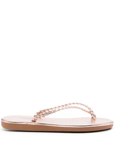 Ancient Greek Sandals Ioulia Braided-strap Sandals In Pink