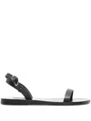 Ancient Greek Sandals Irida Flat Vachetta Sandals In Black