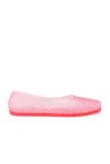 Ancient Greek Sandals Iro Jelly Ballerina Shoes In Pink