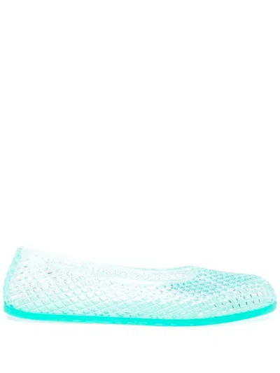 Ancient Greek Sandals Iro Jelly Ballerinas In Green