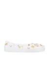 Ancient Greek Sandals Iro Embellished Rubber Ballet Flats