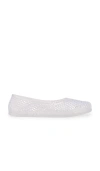 Ancient Greek Sandals Iro Jelly Ballerina Shoes In Neutral