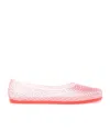 Ancient Greek Sandals Iro Jelly Ballerina Shoes In Pink