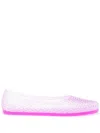Ancient Greek Sandals Iro Jelly Ballerina Shoes In Purple