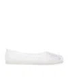 Ancient Greek Sandals Iro Jelly Ballerina Shoes In White