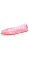 Ancient Greek Sandals Iro Jelly Ballerina Shoes In Pink