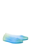 Ancient Greek Sandals Iro Mesh Jelly Flat In Blue