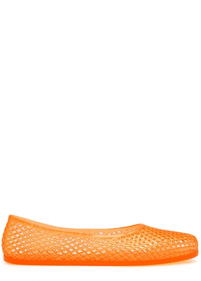 Ancient Greek Sandals Jelly Iro Ballet Flats In Orange