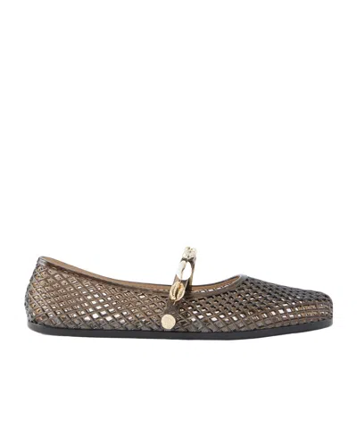 Ancient Greek Sandals Iro Shell-embellished Rubber Flats In Multi