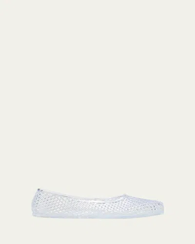 ANCIENT GREEK SANDALS IRO TRANSPARENT JELLY BALLERINA FLATS