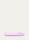 Ancient Greek Sandals Iro Jelly Ballerina Shoes In Lilac