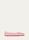 Ancient Greek Sandals Iro Jelly Ballerina Shoes In Pink