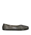 Ancient Greek Sandals Jelly Crystal-embellished Iro Ballet Flats In Gray
