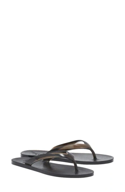 Ancient Greek Sandals Jelly Flip Flop In Black