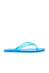 Ancient Greek Sandals Jelly Saionara Flip Flops In Blue