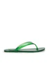 Ancient Greek Sandals Saionara Jelly Pvc Flip Flops In Green