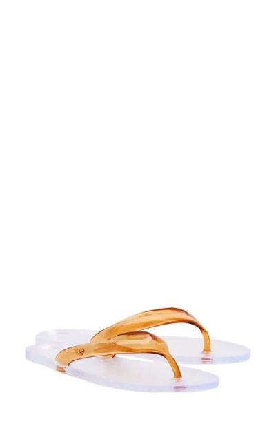 Ancient Greek Sandals Jelly Flip Flop In White