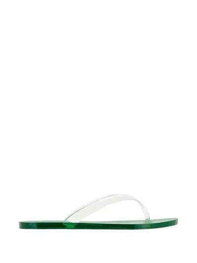 Ancient Greek Sandals Jelly Flip Flops In Animal Print