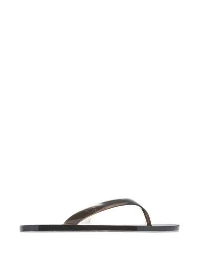 Ancient Greek Sandals Jelly Flip Flops In Animal Print