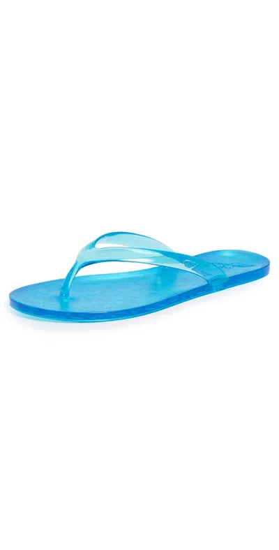 Ancient Greek Sandals Jelly Flip Flops Blue