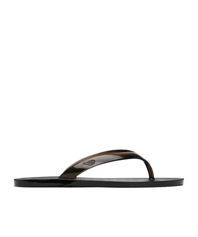 Ancient Greek Sandals Jelly Flip-flops In Black
