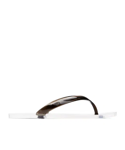 Ancient Greek Sandals Jelly Flip-flops In Black