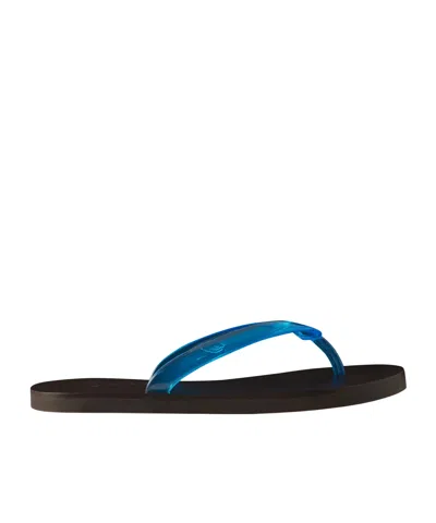 Ancient Greek Sandals Sayonara Jelly Rubber Flip Flops In Blue