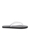Ancient Greek Sandals Woman Thong Sandal Transparent Size 6 Rubber
