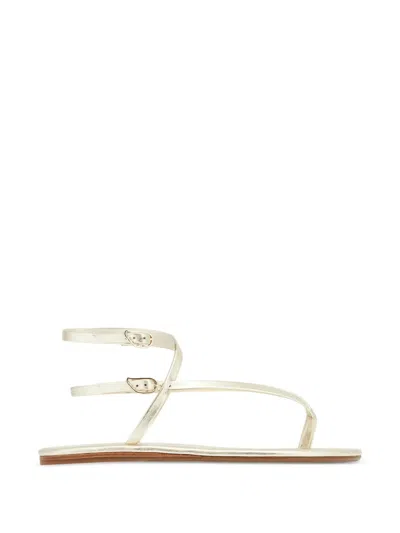 Ancient Greek Sandals Kallisti Leather Flat Sandals In Multi