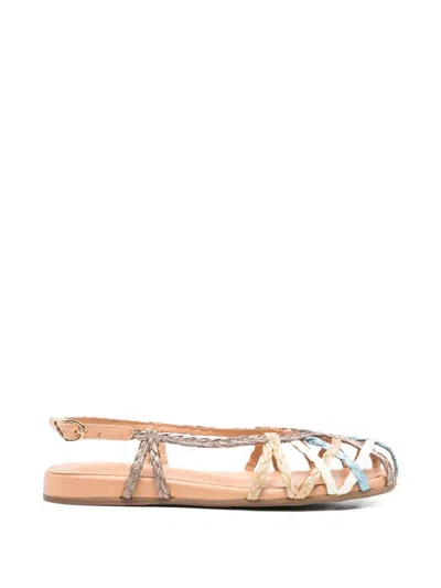 Ancient Greek Sandals "kardia" Women`s Flat Sandals In Multi