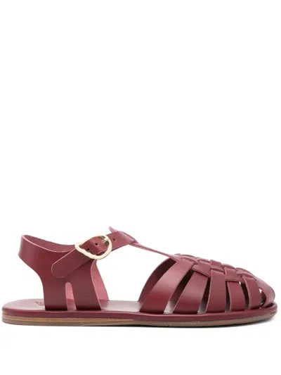 Ancient Greek Sandals Karina Sandals In Red