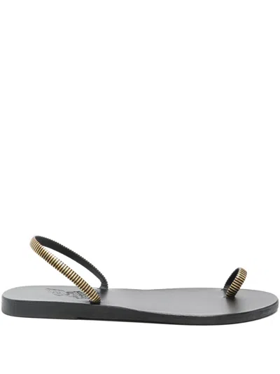 Ancient Greek Sandals Konaki Chain-embellished Sandals In Gold