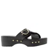 Ancient Greek Sandals Black Marilisa Clog Sandals In Black