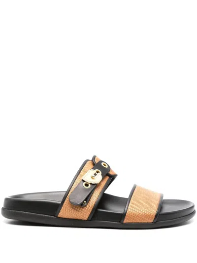 Ancient Greek Sandals Latria Sandals In Cognac_black