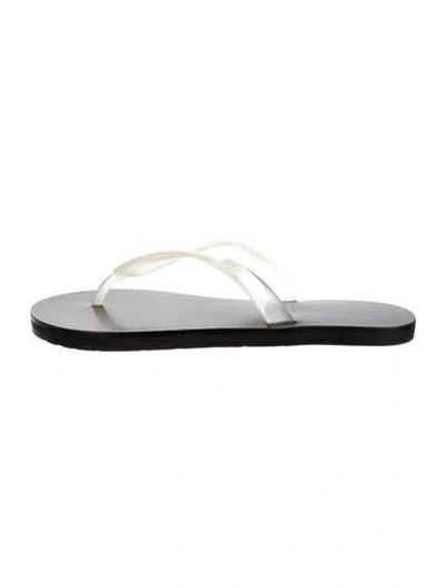 Pre-owned Ancient Greek Sandals Leather In Black