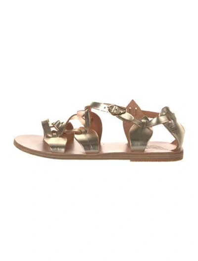 Pre-owned Ancient Greek Sandals Leather Gladiator Sandals