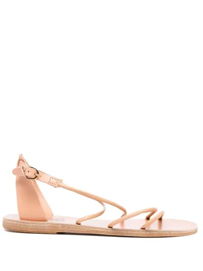 Ancient Greek Sandals Leather Open-toe Sandals In Neutrals