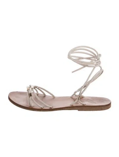 Pre-owned Ancient Greek Sandals Leather Sandals In Multicolor