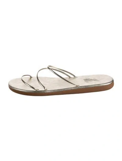 Pre-owned Ancient Greek Sandals Leather Sandals In Multicolor