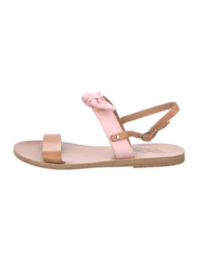 Pre-owned Ancient Greek Sandals Leather Sandals In Neutral