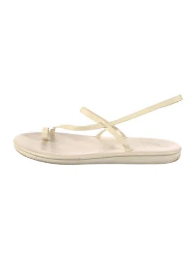 Pre-owned Ancient Greek Sandals Leather Sandals In Neutral