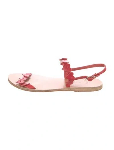 Pre-owned Ancient Greek Sandals Leather Sandals In Neutral