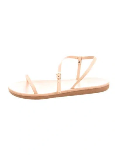 Pre-owned Ancient Greek Sandals Leather Sandals In Neutrals