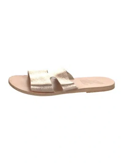 Pre-owned Ancient Greek Sandals Leather Slides