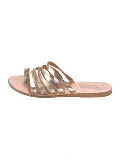 Pre-owned Ancient Greek Sandals Leather Slides