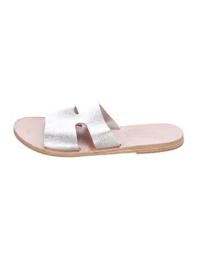Pre-owned Ancient Greek Sandals Leather Slides