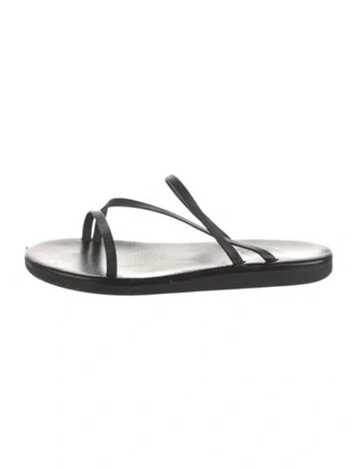 Pre-owned Ancient Greek Sandals Leather Slides In Multi