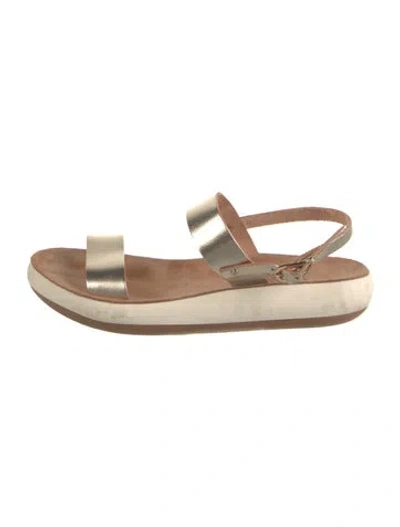 Pre-owned Ancient Greek Sandals Leather Slingback Sandals
